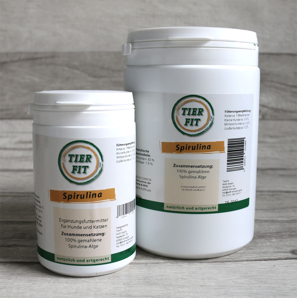 Spirulina Pulver für Hunde günstig online bestellen