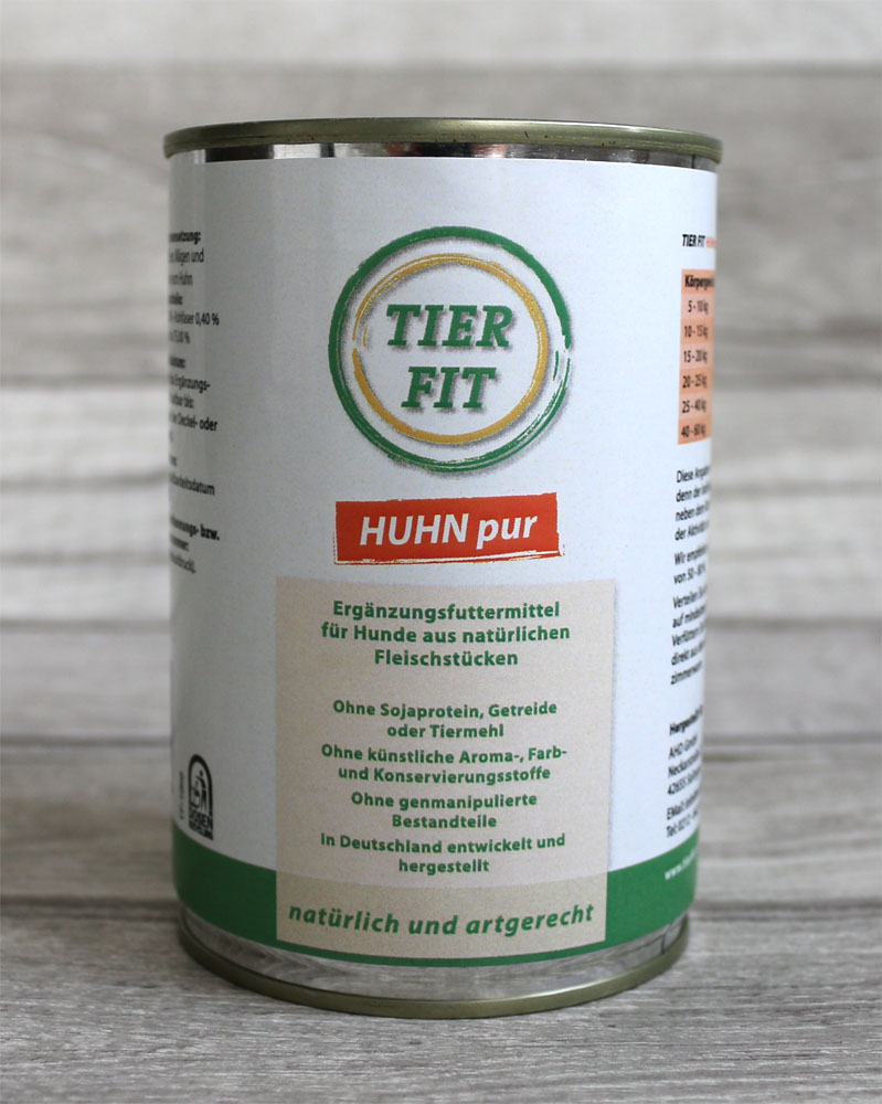 TierFit Fleisch pur Huhn
