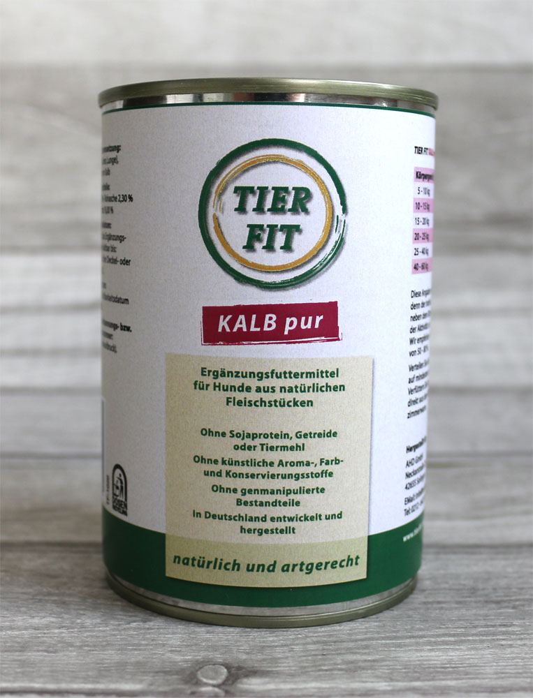 TierFit Fleisch pur Kalb