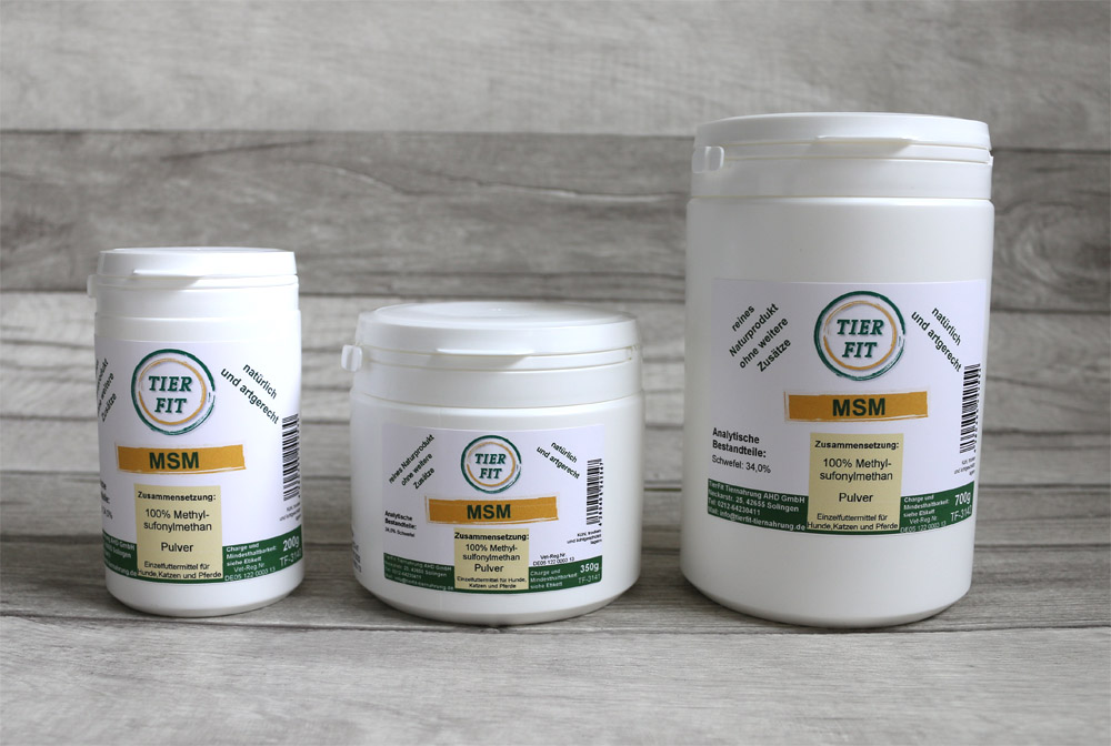 TierFit MSM Pulver