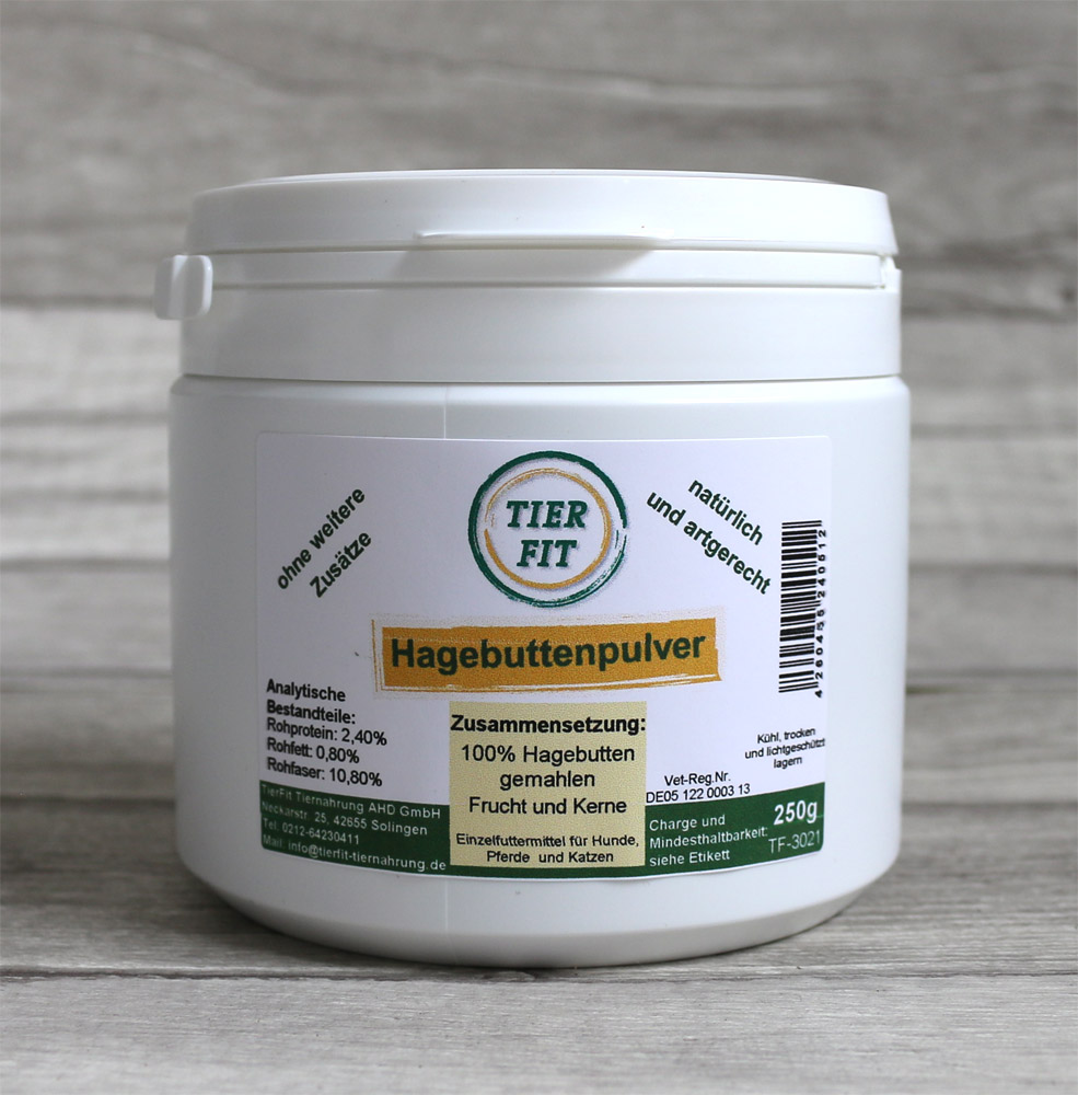 TierFit Hagebuttenschalen Pulver