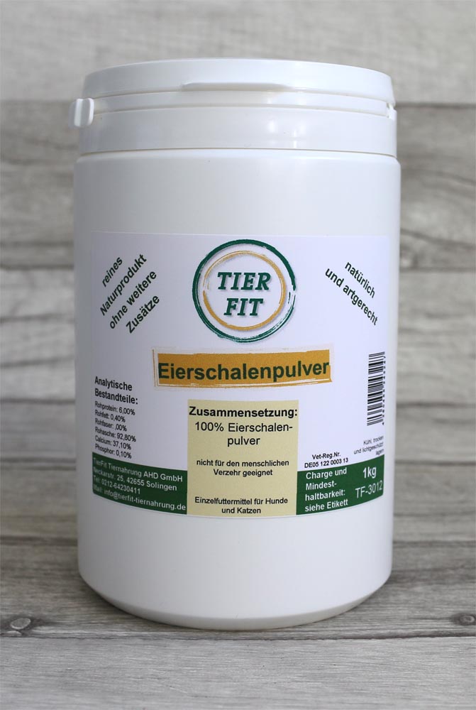 TierFit Eierschalenpulver